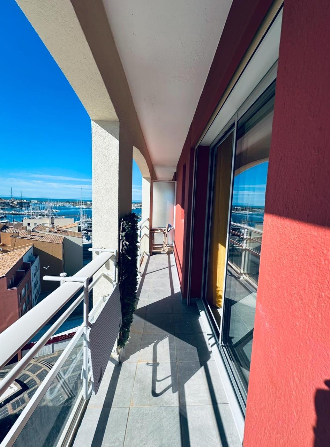 Centre Port,Vue Panoramique,Clim,Balcon,Wifi Apartment Agde Exterior photo