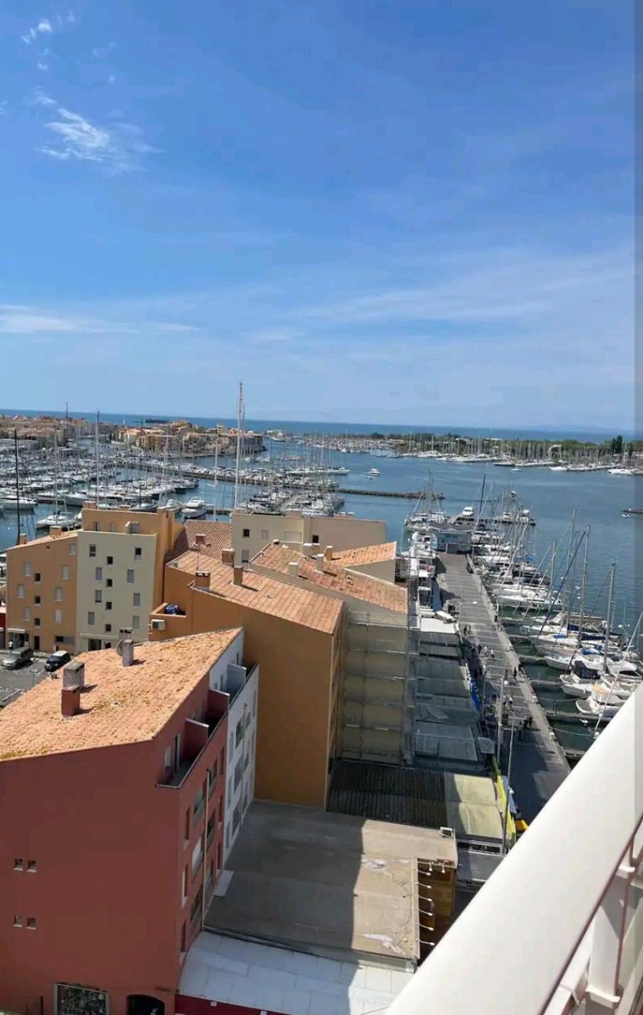 Centre Port,Vue Panoramique,Clim,Balcon,Wifi Apartment Agde Exterior photo