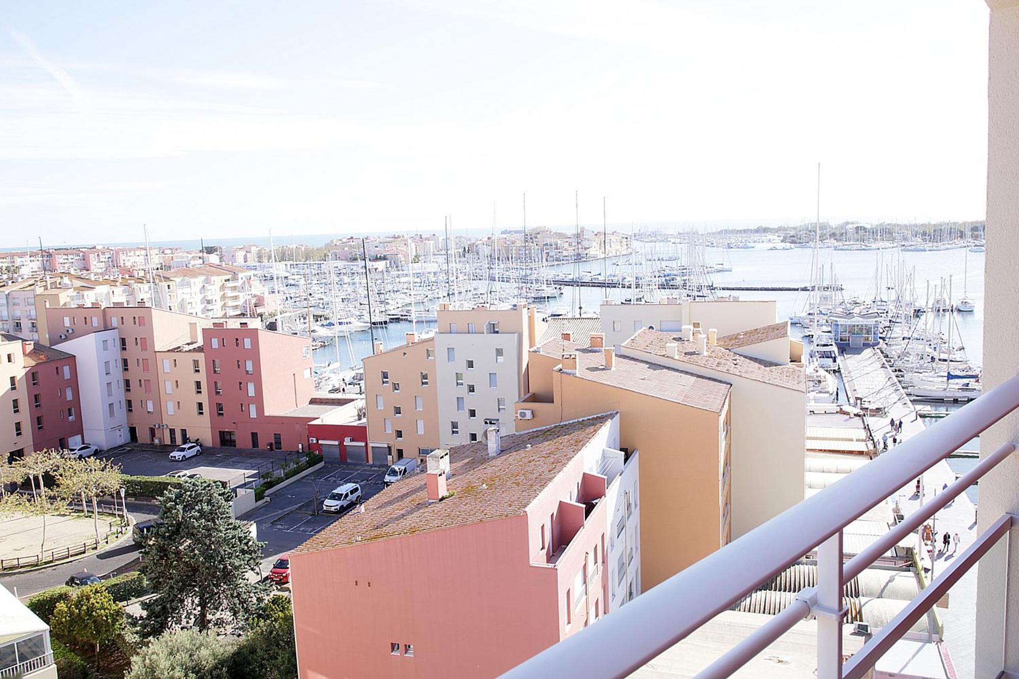 Centre Port,Vue Panoramique,Clim,Balcon,Wifi Apartment Agde Exterior photo