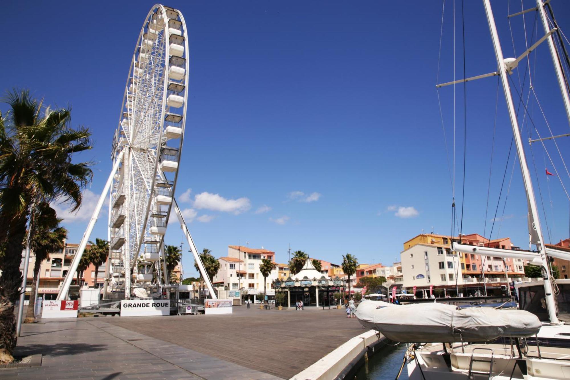 Centre Port,Vue Panoramique,Clim,Balcon,Wifi Apartment Agde Exterior photo